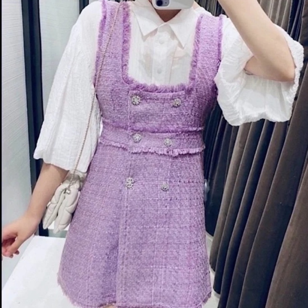 Zara Mini Tweed Dress